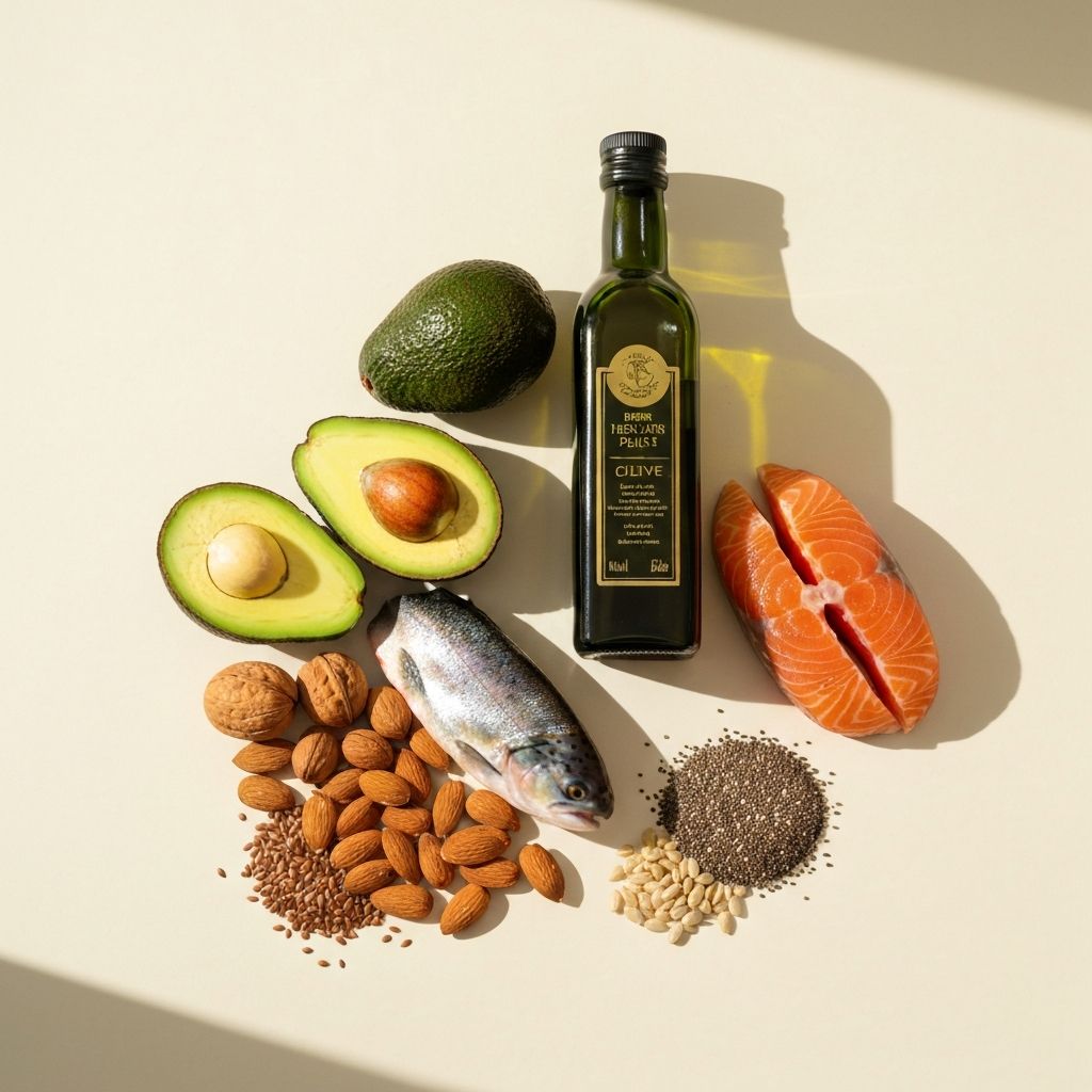 Healthy fats sources